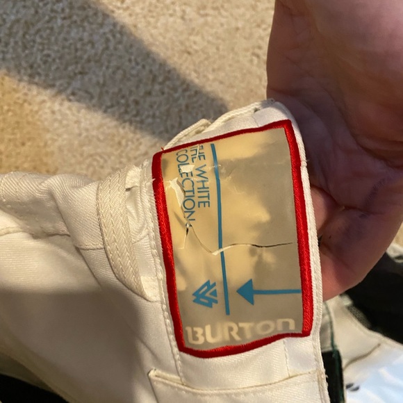 Burton white ski snowboard pants - Picture 8 of 9